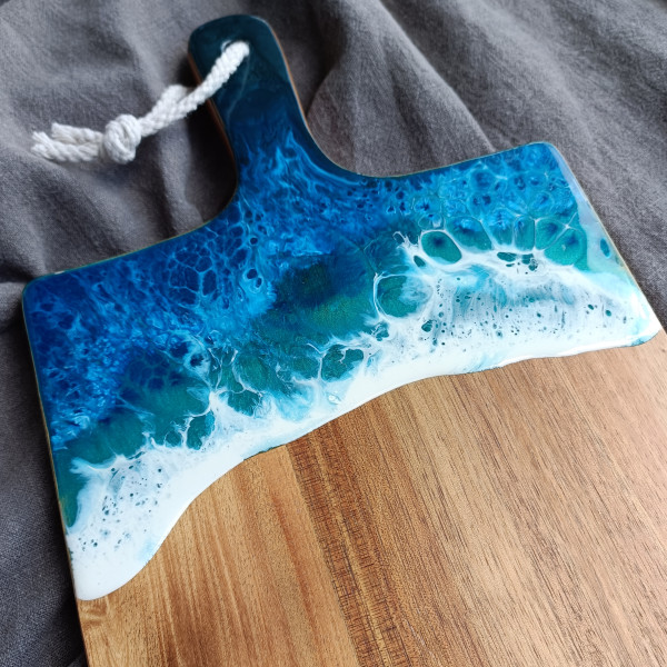 Ocean themed cheeseboard
