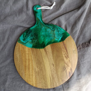 Pounamu/Greenstone inspired cheeseboard RB3