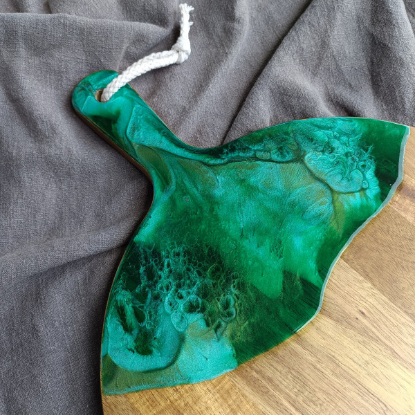 Pounamu/Greenstone inspired cheeseboard RB3