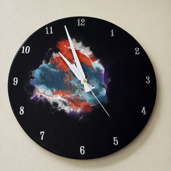 Resinworx workshop - Clock by Claude